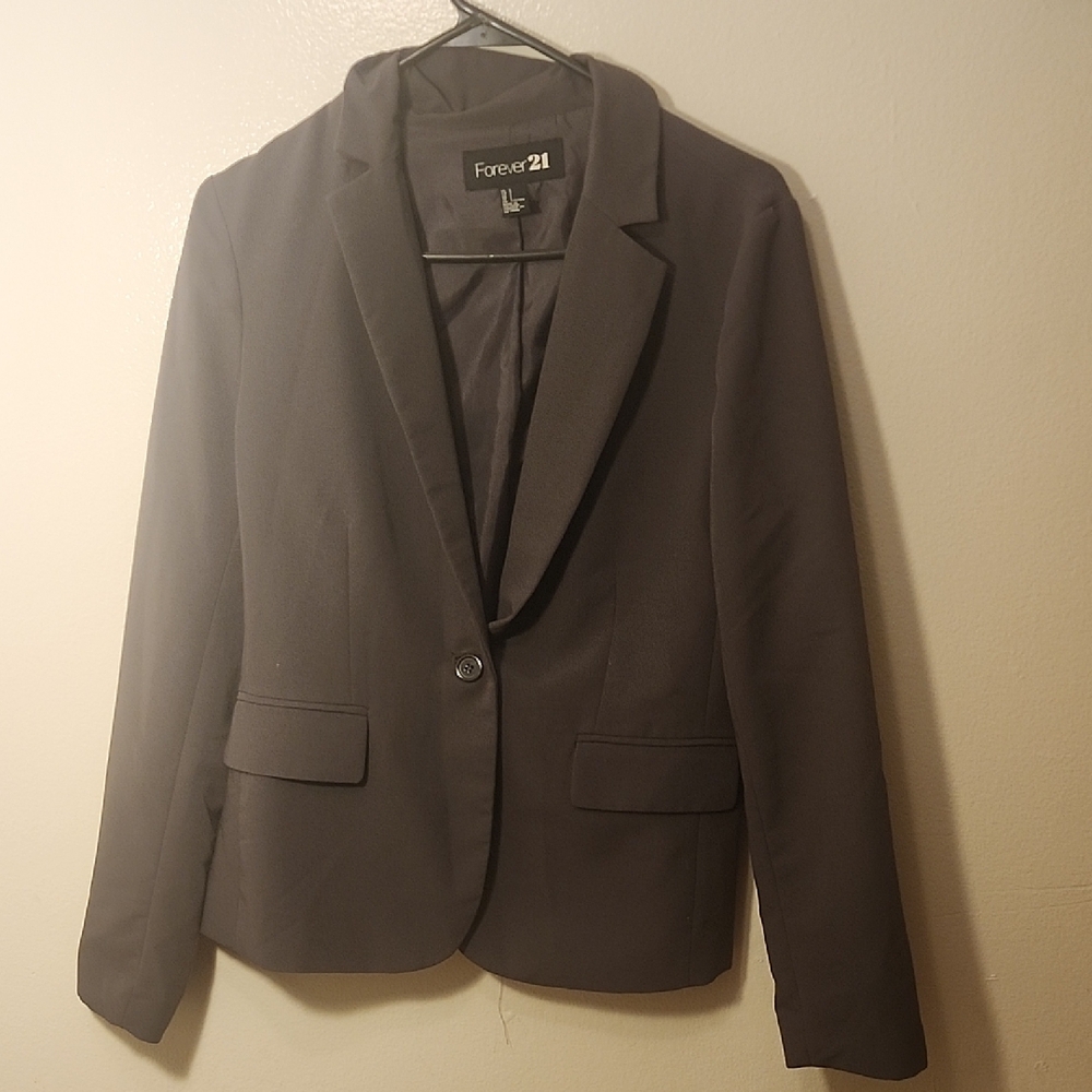 Forever 21 Women's Black Blazer